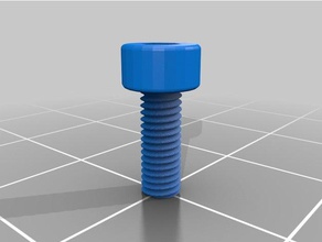 my customized nuts bolts mcad replacement washers t-slots engineering 3d print model - Mito3D