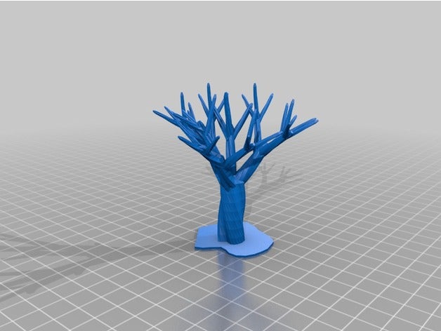 2 özelleştirilmiş ağacım modelleri 3D print model - Mito3D