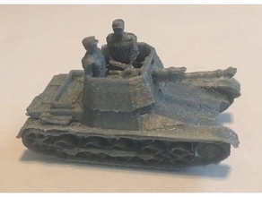panzerjager 1100 vehicles 1-100 flames war germany wwii 3d print model - Mito3D