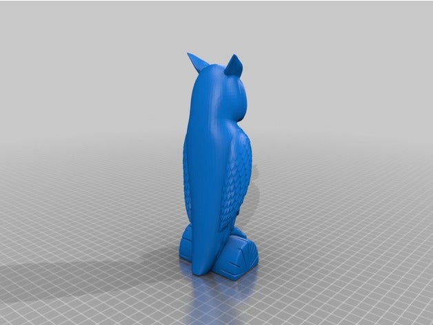 coruja da stifani 3d impressão 3D print model - Mito3D