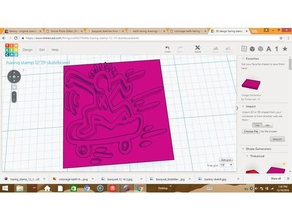 haring timbre de 12 19 planche à roulettes 3d l'impression 3d print model - Mito3D
