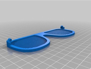 my customized shutter shades 2017 glasses 3d print model - Mito3D