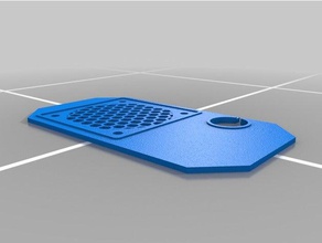 Rampen-box back-face-ohne Bildschirm-Kabel Ausschnitte 3d Drucker Zubehör 3d print model - Mito3D