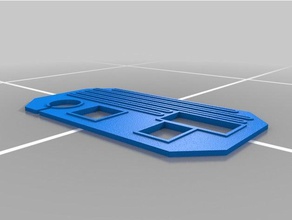 Rampen-box Vorderseite Kabel-Aussparung 3d Drucker Zubehör 3d print model - Mito3D