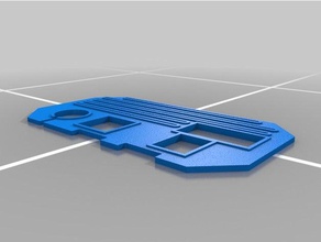 rampalar kutusu ön yüzünde kesikler lcd 3d yazıcı aksesuarlar 3d print model - Mito3D