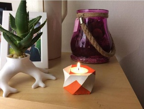 candele a spirale art supporto di candela 3d print model - Mito3D