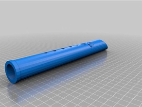büyük oynanabilir cep klarnet müzik 3d print model - Mito3D