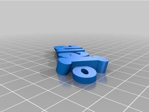 irene Schlüsselanhänger angepasst 3d print model - Mito3D