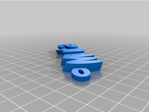 marta Schlüsselanhänger angepasst 3d print model - Mito3D