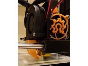 a6 fan duct modified 3d printer accessories anet part 3d print model - Mito3D