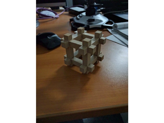 3d cube puzzle puzzles 3D print model - Mito3D