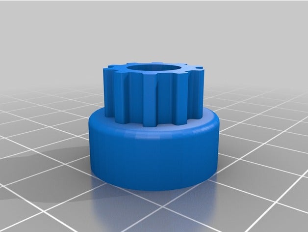 meu personalizados paramétrico polia gt2 z10 d8 3d a impressora partes 3D print model - Mito3D