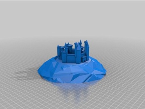 my castle buildings structures customized 3d print model - Mito3D