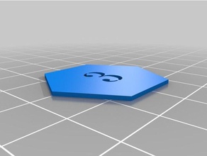 mi juego personalizado token de moneda personalizador 3 juguete accesorios 3d print model - Mito3D