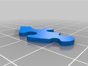 replacement puzzle piece parts 3d print model - Mito3D