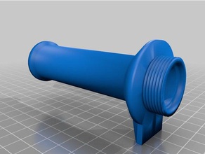 monoprice maker ultimate extended filament spool holder 3d Drucker - Zubehör filament-Halter wanhao duplicator 6 3d print model - Mito3D