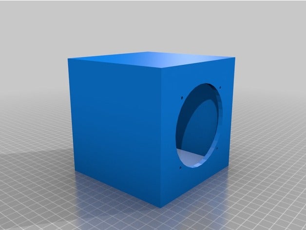 mon personnalisés speakergen jamais travailler audio 3D print model - Mito3D