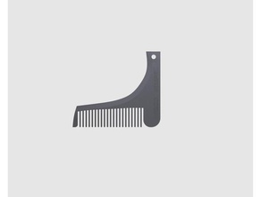 beard guide trim accessories trimmer cut razor 3d print model - Mito3D