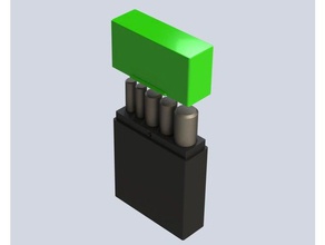 Schaftfräser holdercarrying Fall tool Inhaber - Boxen cnc Pumpwerk ein Werkzeug-Halter 3d print model - Mito3D