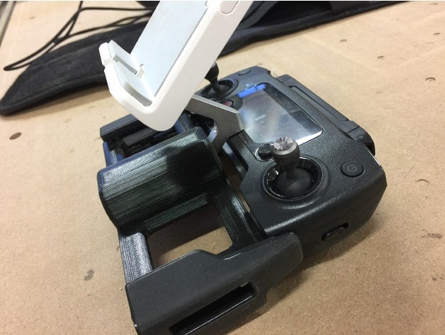 dji mavic pro tablette holderthis pouces format 3d de l'impression drone maviic 3D print model - Mito3D