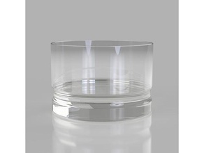 la vieja moda de cristal cocina comedor cristalería viejo fashoined vaso whisky el 3d print model - Mito3D