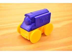 utech-Labor trainieren 3d drucken design Zug Spielzeug ultimaker 2 3d print model - Mito3D
