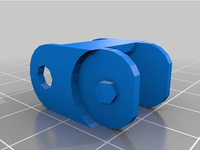 minha personalizado totalmente paramétricos cabo chain2 3d a impressora partes 3d print model - Mito3D