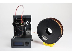 vertex nanos spool-Halter-Licht 3d Drucker - Zubehör filament-Spule filament spool holder spoolholder 3d print model - Mito3D