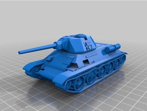 tank 3d drucken 3d print model - Mito3D