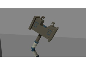 jalató martillo video juegos ankama en la licuadora dofus gobgob mmo mmorpg render wakfu lana 3d print model - Mito3D