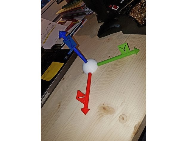 3 axes 3D print model - Mito3D