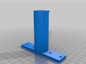 small kossel filament role holder 500g spools 3d printer accessories 3d print model - Mito3D