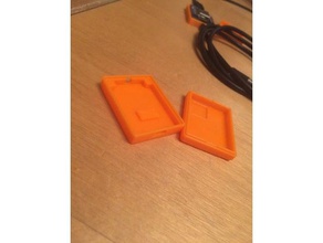 d1 mini case montaj delik ds18b20 elektronik wemos kılıf 3d print model - Mito3D