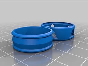 my customized tree design spinning ring rings 3d print model - Mito3D