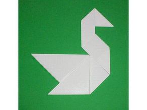 piezas tangram Rätsel 3d print model - Mito3D