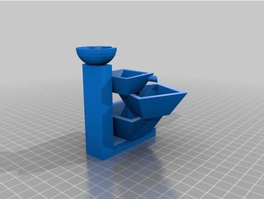 fuente mínima decoración 3d print model - Mito3D