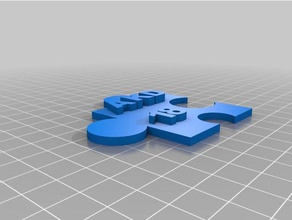 akd 18 bulmaca parçası 3d baskı 3d print model - Mito3D