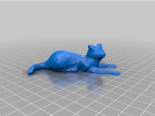 alex chat l'art 3D print model - Mito3D