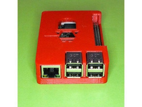 carcasa para raspberry pi caso elettronica 3d print model - Mito3D