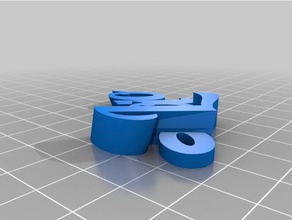 lolo keychains customized 3d print model - Mito3D
