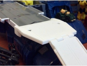 titãs retorno fort max pista rampa conector brinquedo jogo os acessórios transformadores 3d print model - Mito3D