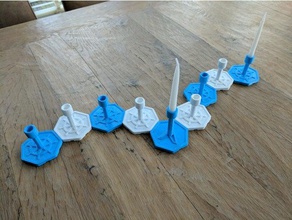 kismatic menorah cuisine à manger apprenda hanoukka kubernetes la lumière shamus 3d print model - Mito3D