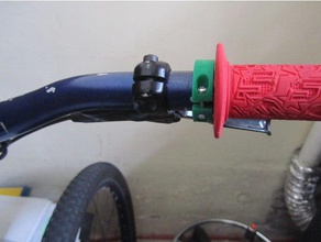 Fahrrad Griff sperren sport im freien Griffe 3d print model - Mito3D