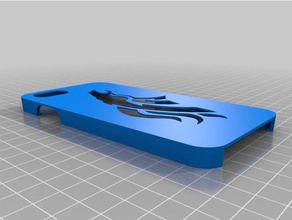 iphone 7 broncos Fall mobile 3d print model - Mito3D