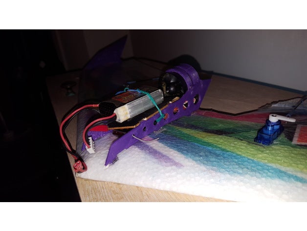 dw arcobaleno ala volante parti di ricambio edf versione rc veicoli 3D print model - Mito3D