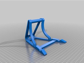tablet stand 10 holder 3d print model - Mito3D