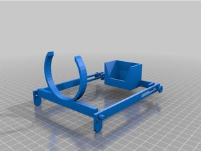 customizable simplest mouse trap v3 household 3d print model - Mito3D