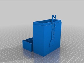 my customized card case customizer zach office 3d print model - Mito3D