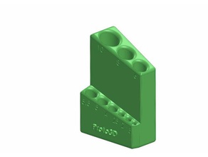 allen anahtar tutucu aracı sahipleri kutuları tollbox 3d print model - Mito3D