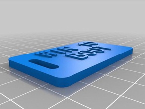 ganar 10 de arranque usb la etiqueta organización personalizado 3d print model - Mito3D